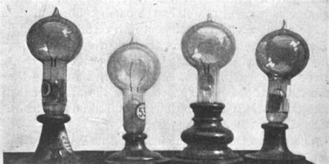 Erfindung der Glühbirne