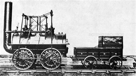 Eine der ersten Eisenbahnen 